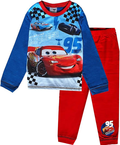 Disney Cars Boys Long Length Pyjamas Age