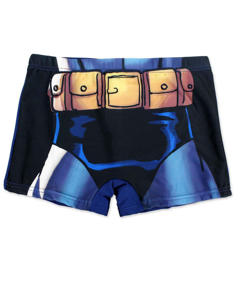 Boys Official Licensed Batman Costume Print Swim Shorts Age  to 12 Years - Character Direct
