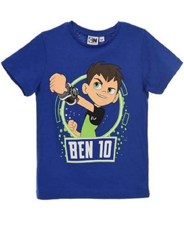 Boys Official Licensed Ben10 Tshirt Top Age 3 to 8 Years - Character Direct