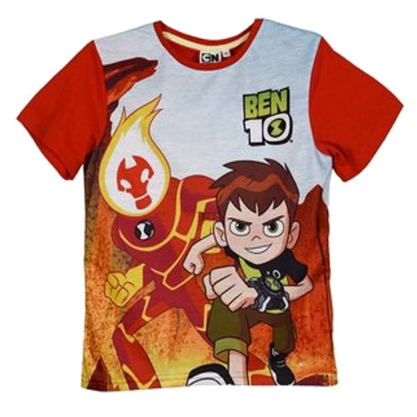 Cartoon Networks Ben 10 Boys Tshirt - Character Direct