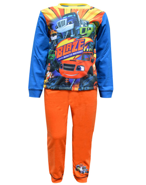 Boys Official Licensed Blaze and the Monster Machines Long Pyjamas Age 1.5 to 5 Years - Character Direct