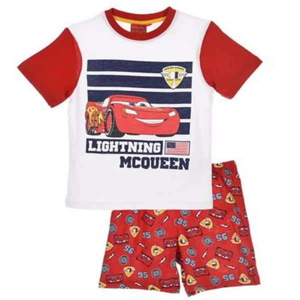 Official Disney Cars Boys Cotton Short Pyjamas Age 2 to 8 Years - Character Direct