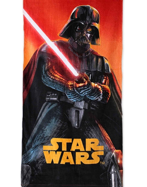 Kids Boys Offical Licensed Star Wars Cotton Towel 140X70 cms - Character Direct