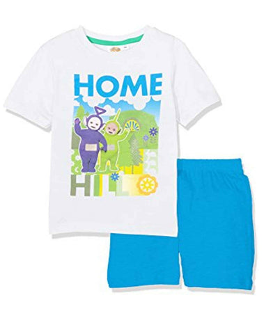 Boys Official Licensed Teletubbies Tinky-Winky Dipsy Laa-Laa Short Pyjamas Age 3 to 6 Years - Character Direct