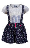 Minoti Baby Girls Printed top and Floral Short Set Age 1 to 4 Years - Character Direct