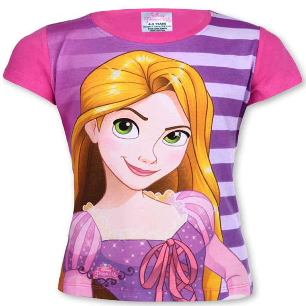 Official Licensed Girls Disney Princess Top Tshirt Age 1 to 6 Years - Character Direct