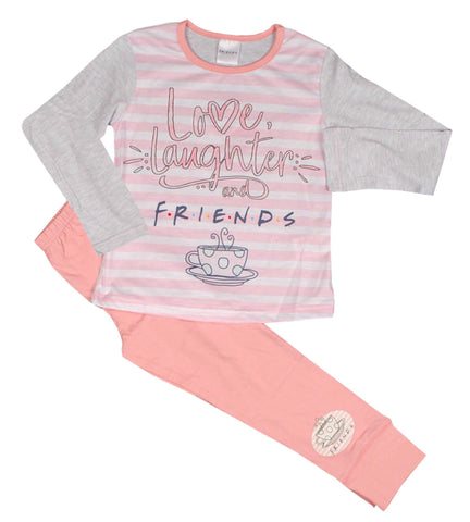 Girls Friends Pyjamas in Pink