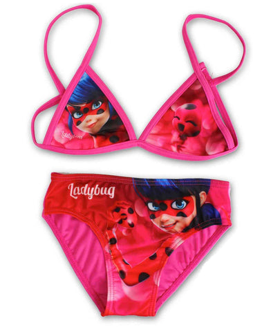 Girls Miraculous Ladybug Swimwear Swimming Costume Age 4 to 10 Years - Character Direct