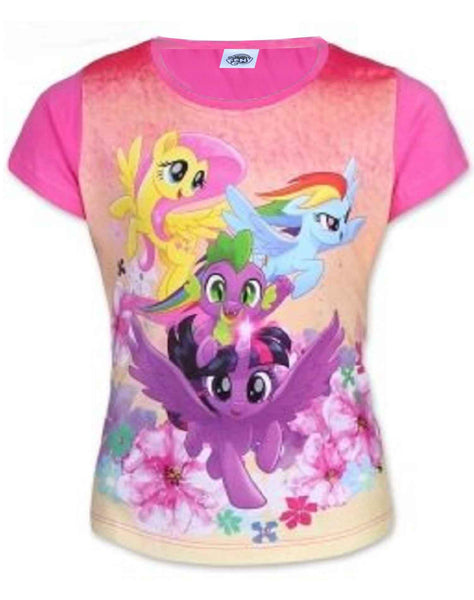 Girls Official Licensed My Little Pony Tshirt Age 2 to 6 Years - Character Direct