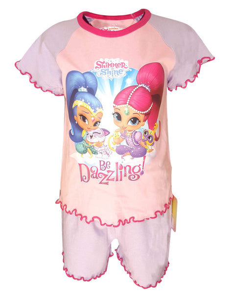 Girls Official Licensed Shimmer & Shine Pyjamas Age 1 to 4 Years - Character Direct