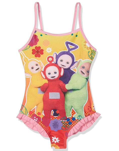 Girls Teletubbies Official Licensed Swimming Costume Swimwear Age 2 to 6 Years - Character Direct