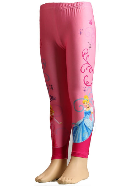 Disney Girls Kids Princess Pink Legging Age 2 Years - Character Direct