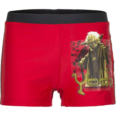 Boys Official Licensed Star Wars Print Swim Shorts Age 3 to 10 Years - Character Direct